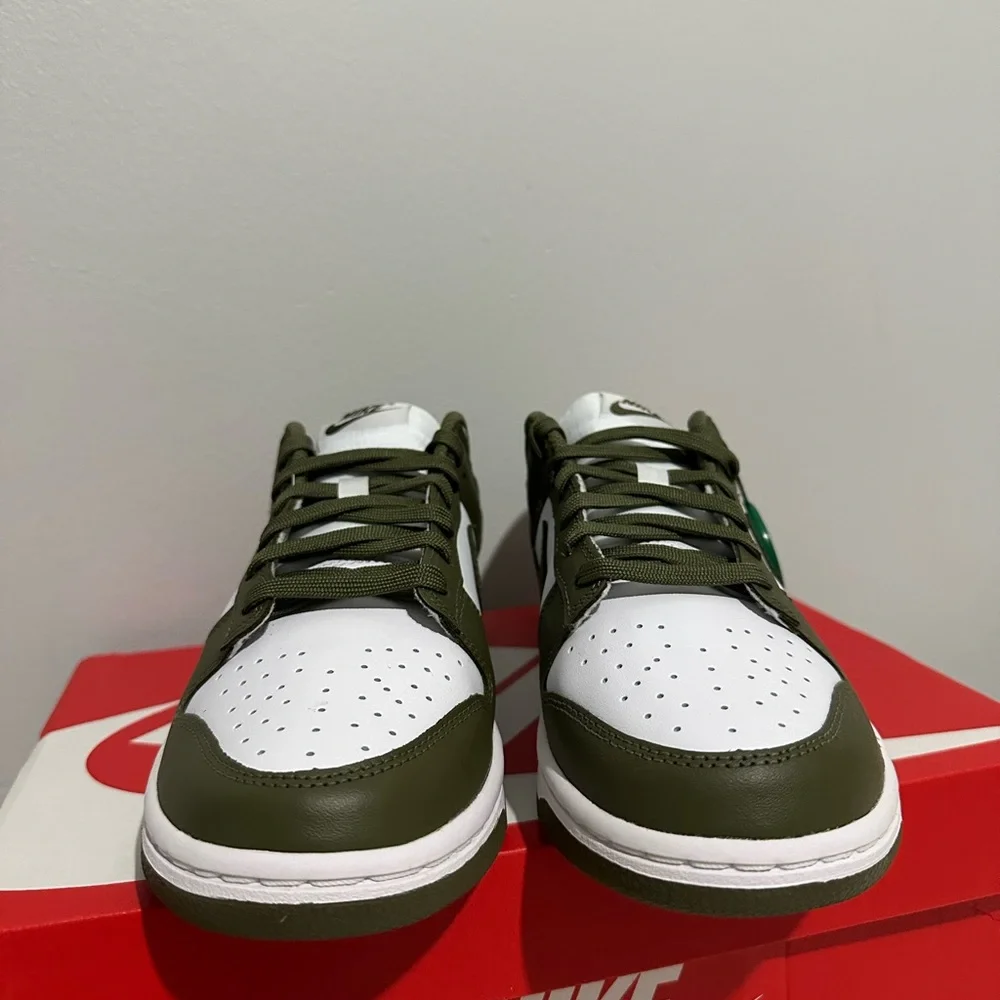 Olive Green Nike Dunk Lows 💚 - Picture 3 of 4